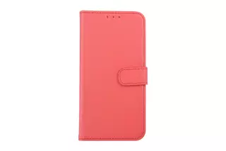 Samsung Galaxy J8 Telefontok - kihajtható tok - Piros