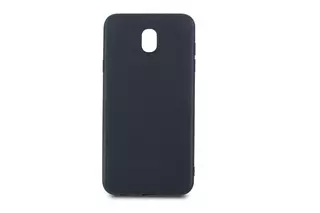Samsung Galaxy J7 (2018) Telefontok - Fekete szilikon hátlaptok (8719273277461)
