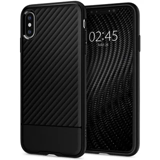 Telefontok iPhone X / iPhone XS - hátlap Etui SPIGEN - Core Armor 063CS24941 - Fekete