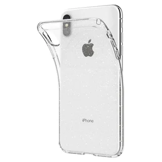 Telefontok Iphone XS Max - hátlap tok Etui SPIGEN - Folyadékkristályos - Glitter