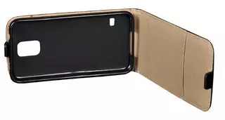 Telefontok LG K10 (K420,2016) - fekete flexi fliptok