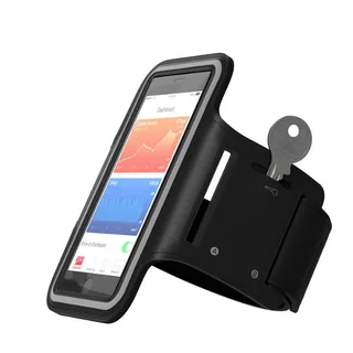 Telefontok iPhone 6/6s/7/8 - sport karpánt fekete