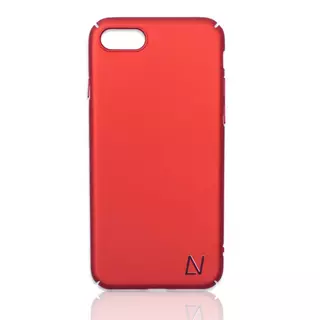 Telefontok iPhone X / iPhone XS - red soft touch PC tok