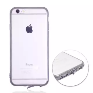 LG K10 (K420,2016) Telefontok - hamuszürke Plexi Outline tok