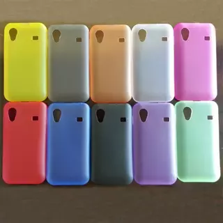 Telefontok Samsung Galaxy Ace  - ultravékony műanyag tok piros